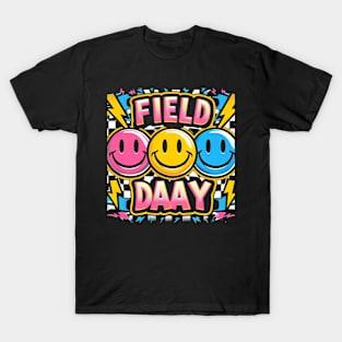 Teacher Field Day fun In The Sun Vibes Squad, Group Teacher T-Shirt